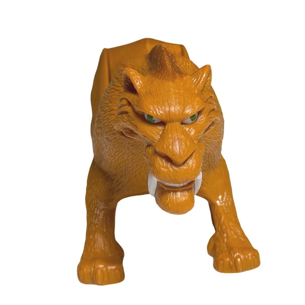 Ice Age Diego Sabertooth Tiger Action Figure Orange Toy Collectible Movie Merch